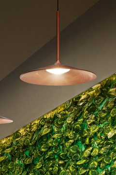 LINEA LIGHT GROUP - POE_PLUS COPPER - LED steel pendant lamp by In Stock - view 3
